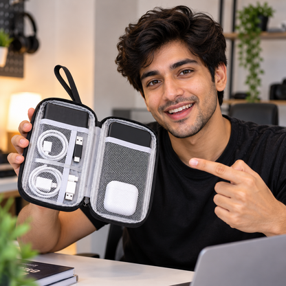 Velora TechVault Travel Organizer